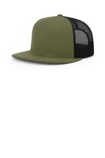 511 Richardson Acrylic-Wool Blend Flatbill Trucker