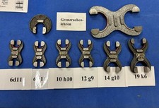 8x Blankhorn Granica Teornik gardła Podwójny 6d11 6e11 10h10 12g9 14g10 19k6 35m6