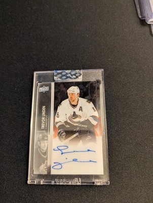 2021-22 UPPER DECK CLEAR CUT #CC-TL TREVOR LINDEN AUTO