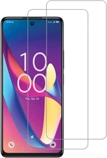 (2 Pack) Tempered Glass Screen for TCL 50 XL 5G, Anti Scratch, Bubble free