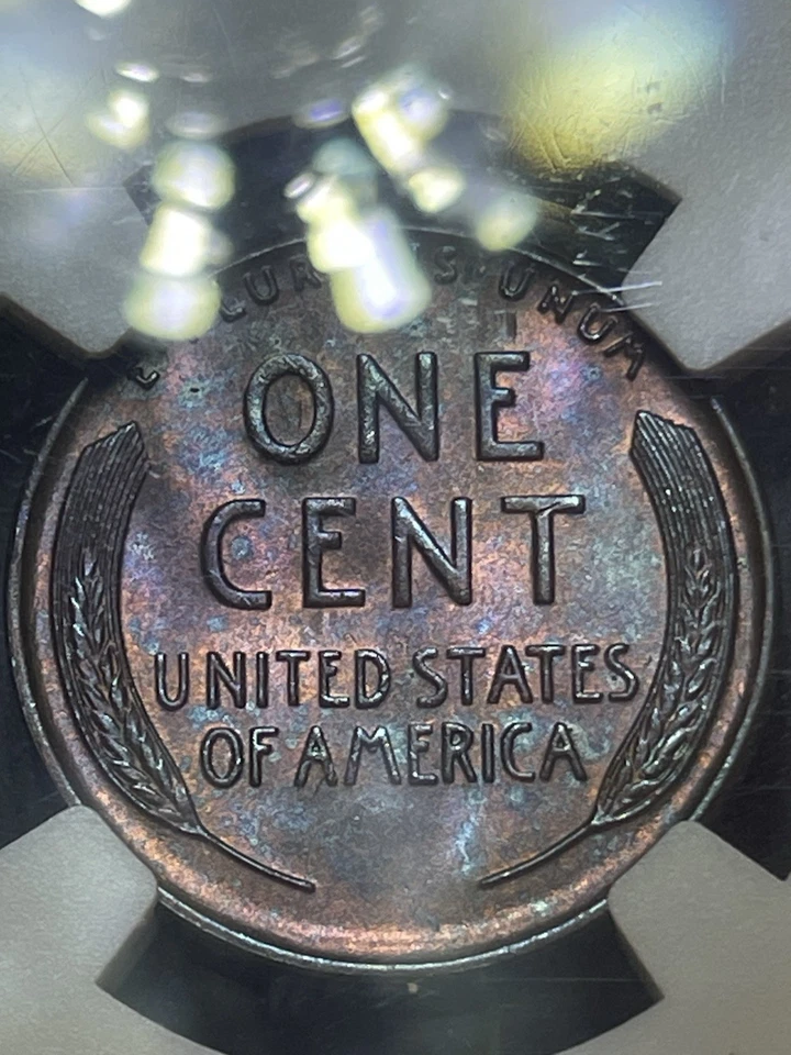 1931-S Lincoln Wheat Cent  NGC  MS 64 BN amazing Toned beautiful penny - Image 2 of 4