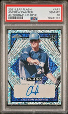 2021 Leaf Flash Andrew Painter Auto Purple /75 PSA 10