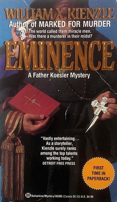 Eminence (Father Koesler #11) by William X. Kienzle / 1990 Paperback Mystery