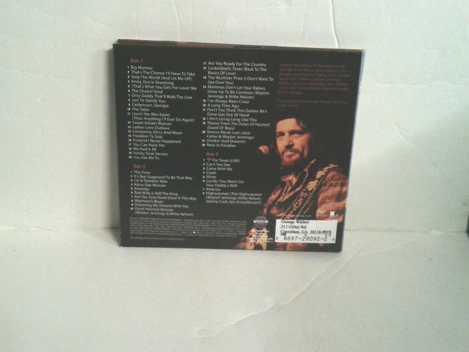 The Essential Waylon Jennings Limited Edition 3.0 CD Digipak - Image 2 of 4