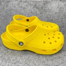 Crocs Classic Clog Yellow Shoes Size Mens 5 Womens 7 US