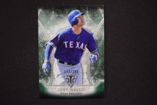 #80 Joey Gallo Texas Rangers RC 2015 Topps Triple Threads Emerald /250