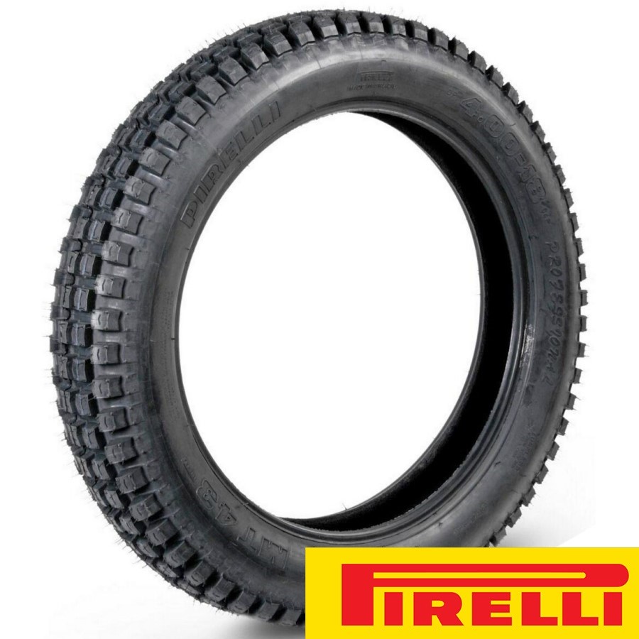 Road Legal Motorcycle Tyre Pirelli MT43 Pro Trial 4.00 -18 64P Rear Kawasaki