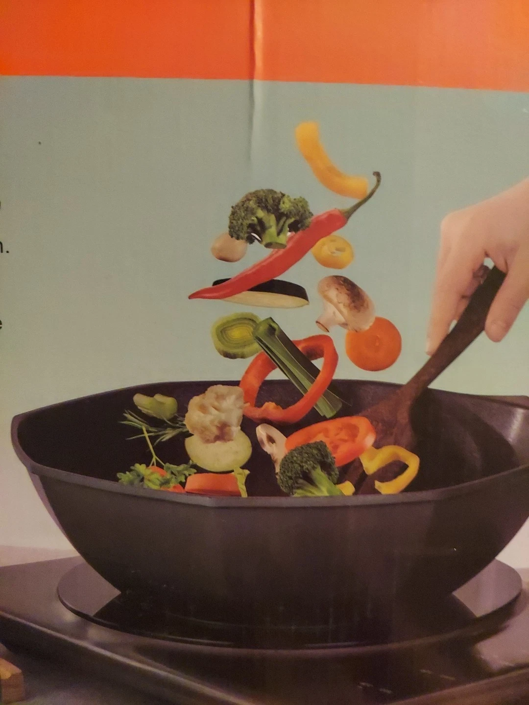 Wok. Nonstick Stir Fry