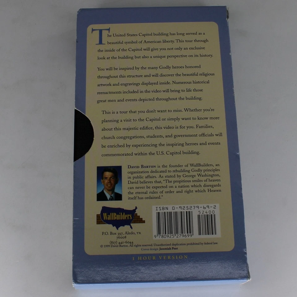 The Spiritual Heritage VHS 1999 Documentary 1 Hour Version WallBuilders - Image 2 of 4