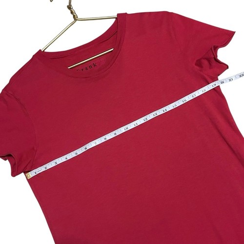 FRANK & EILEEN Double Decker Red Heritage Jersey Harper Perfect Tee Maxi Dress L - Bild 10 von 16
