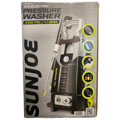 #ad Sun Joe 2100 PSI Electric Pressure Washer 2pc Brush Kit amp; Quick Connect Nozzles $119.99