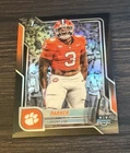 2025 Bowman Chrome University Football Black Refractor T.J. Parker #114