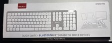 Macally 3 device rechargable Bluetooth Keyboard For Mac Apple Devices