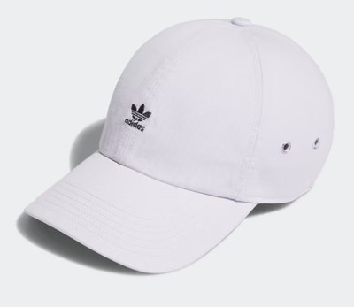 NEW Adidas Originals Women s White Adjustable Mini Logo Hat Relaxed CL5234