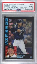 2019 Update Silver Pack 1984 Topps Baseball Chrome Black Keston Hiura PSA 9 ow1