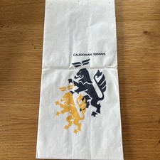 Caledonian Airways Sick/ Vomit Bag