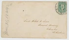 Mr Fancy Cancel CSA 11 COVER ADDRESSED TO LIEUT IN ARSENAL ACADEMY SO CAR 1864