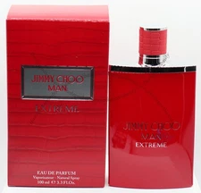 Jimmy Choo Extreme Man 3.4/3.3 oz.Eau De Parfum For Men New In Box