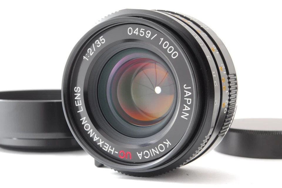 [TOP MINT] Konica UC-Hexanon 35mm F2 LTM Leica Mount MF do JAPÃO - Imagem 3 de 4