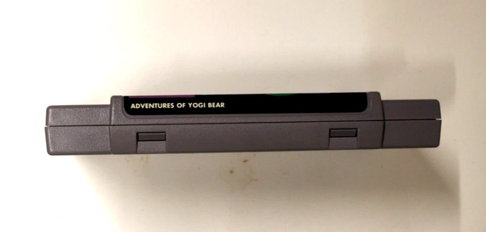 Adventures of Yogi Bear (Super Nintendo SNES, 1991) SNES Tested - Image 3 of 3