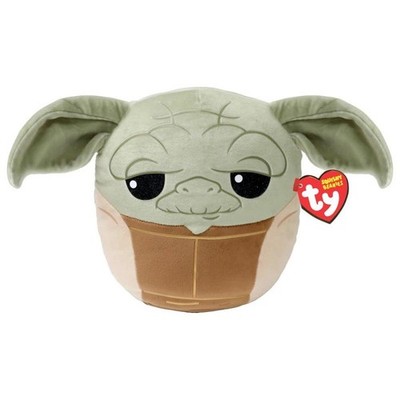 Ty Squish a Boos / Squish Beanies Yoda Squish Kissen, ca. 20 cm OVP NEU