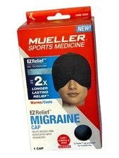 Mueller EZ Relief Migraine Cap Gel Technology w/ Reusable Protective Bag