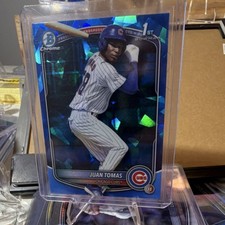 Topps Bowman Chrome Sapphire Juan Tomas BCP-230 Chrome Prospects Cubs 2025