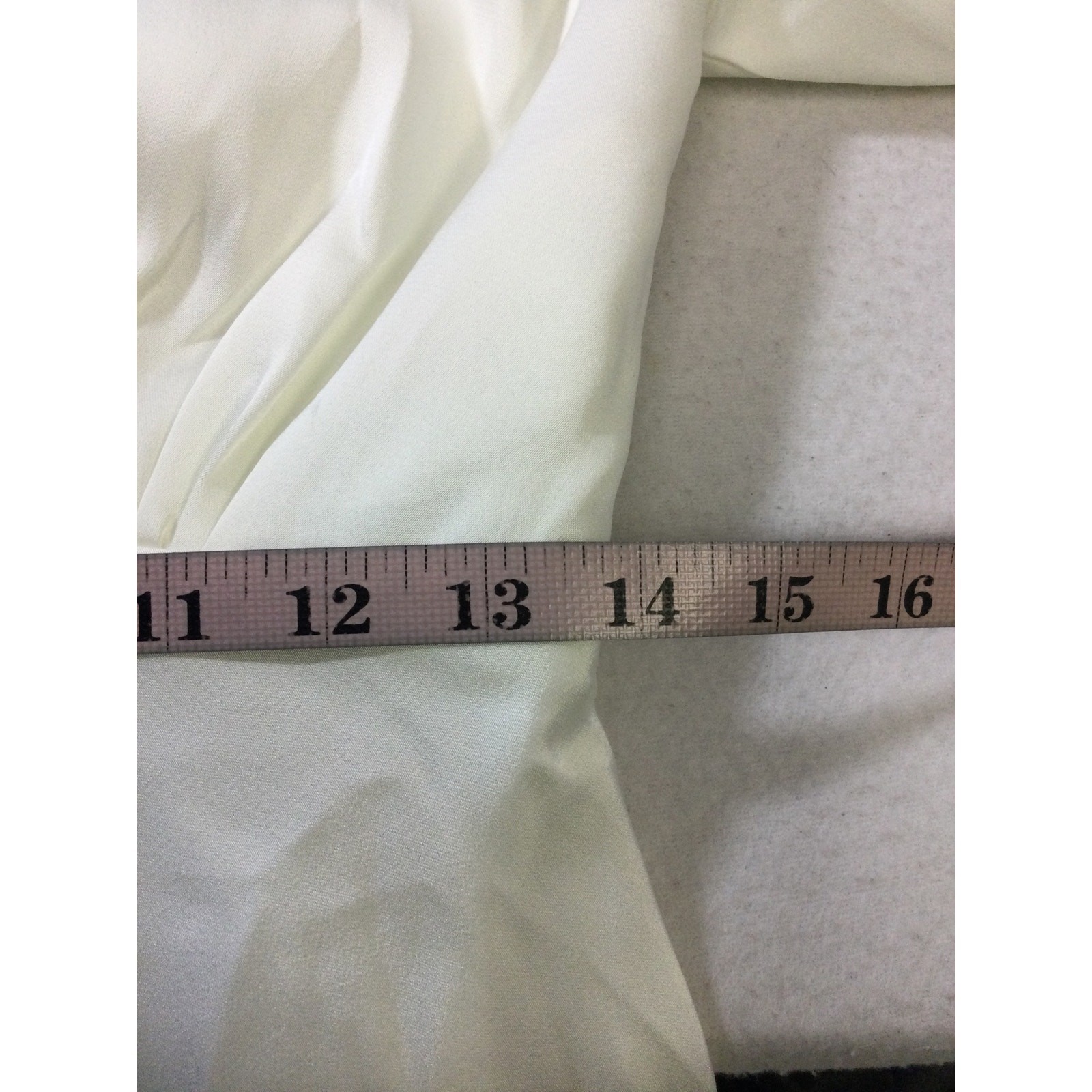 AW BRIDAL 6 S Ivory off white Ginevra satin Long Sleeve maxi dress NEW B78 thumbnail 8