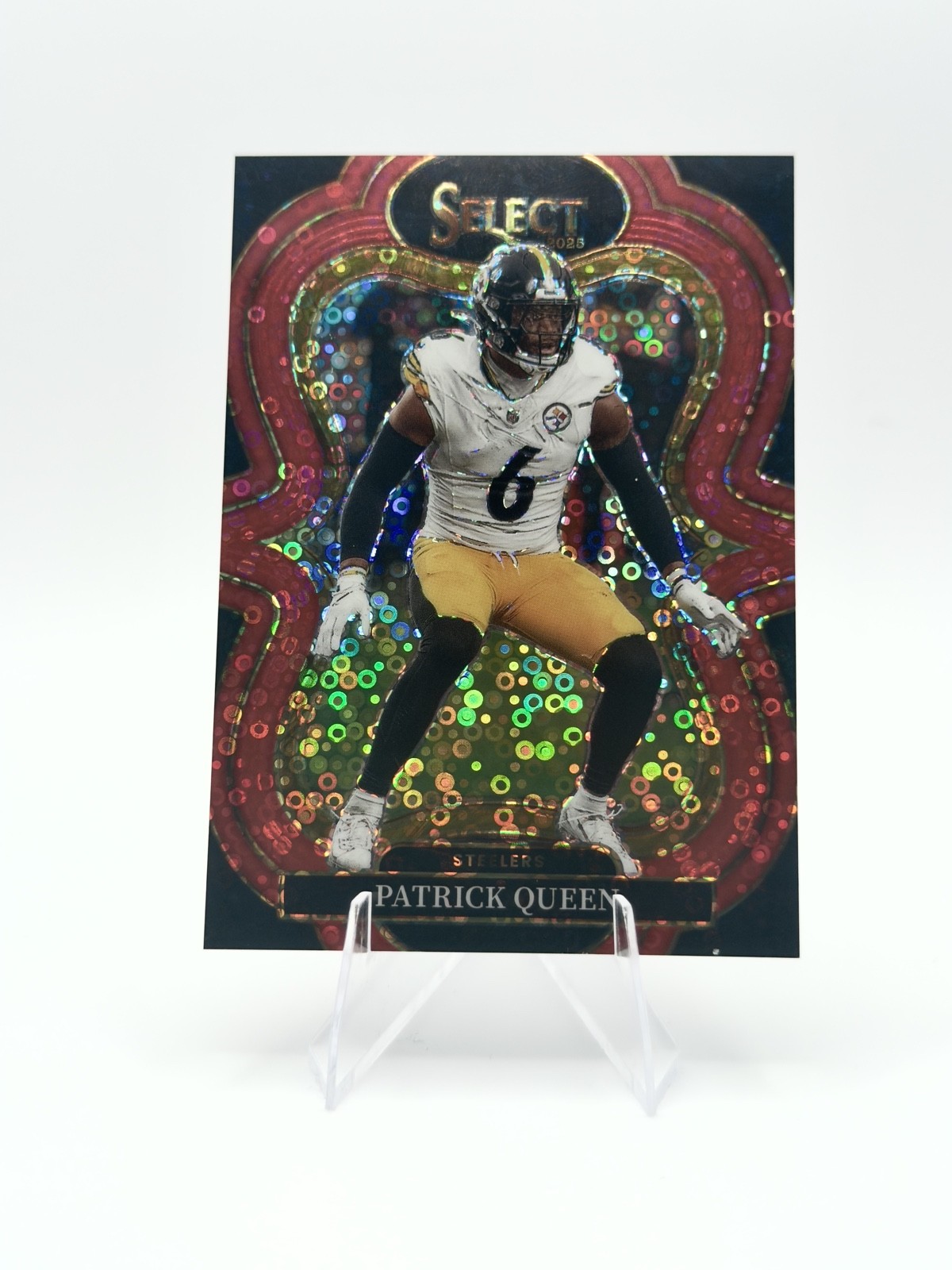 2025 Panini Select - Suite Level Patrick Queen #353 Red Prizm /49