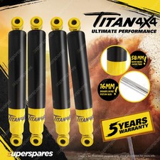 Front+Rear Titan 5"-6" Lift Shock Absorbers for Nissan Patrol GU GQ Rear Coil
