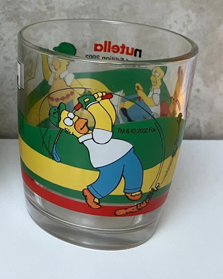 Nutella - vieux verres illustrés - 1991 - 2008 - TTBE - 2 - Photo 4/4