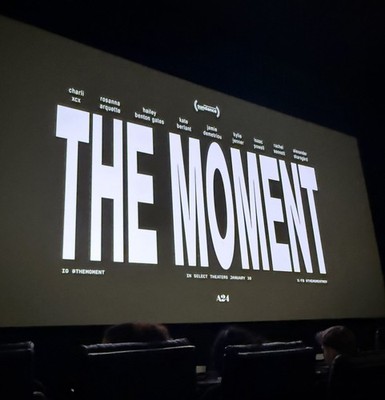 Charli XCX brat Promotional Card - A24 The Moment - Alamo
