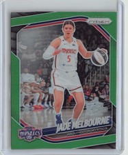 2025 Panini Prizm WNBA #128 Jade Melbourne Green Prizms