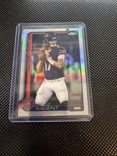 Tyson Bagent 2025 Topps Chrome Refractor #54 Chicago Bears