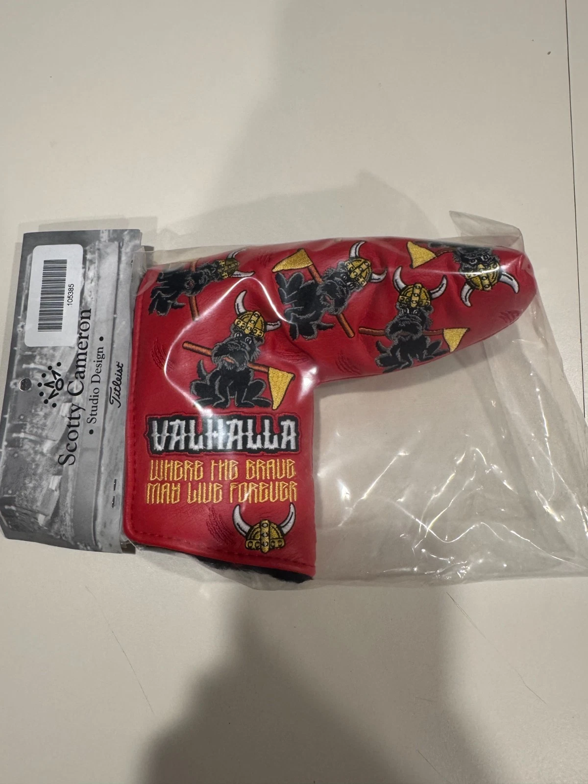Scotty Cameron 2024 PGA Valhalla Viking Scotty Dog Blade Headcover NEW NIB