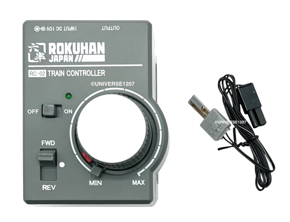 Z Scale Rokuhan 6.5mm Gauge Oval Track Set & Train Controller w/Feeder Cable NIB - Image 3 of 4