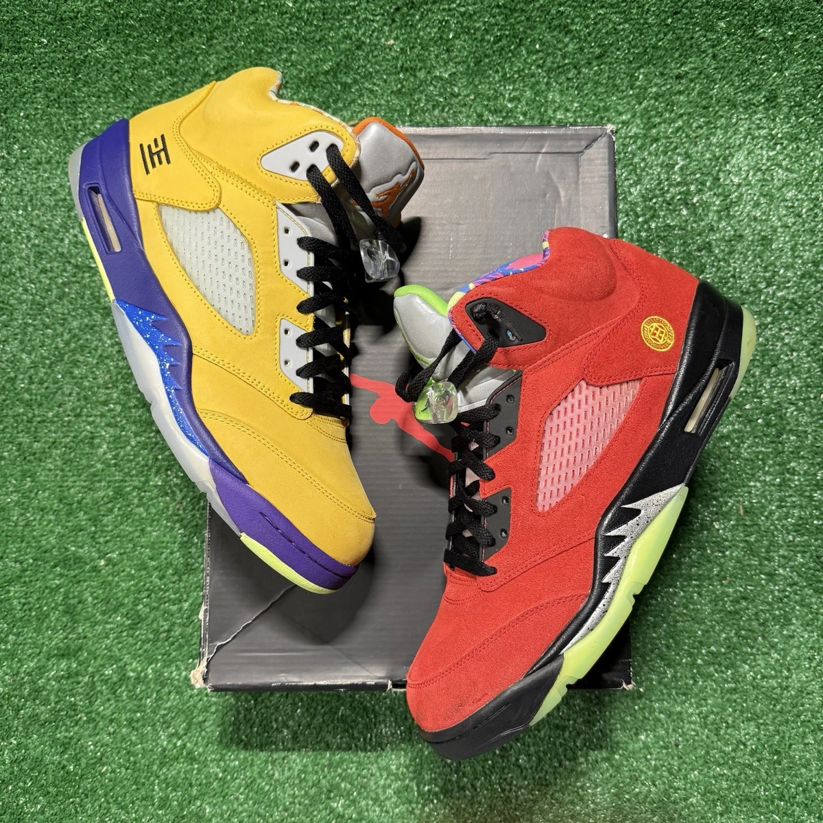 Size 9 - Jordan 5 Retro SE Solar Orange JORDAN Grade School Air 5 Retro 440888 308 - Shiekh main image 3