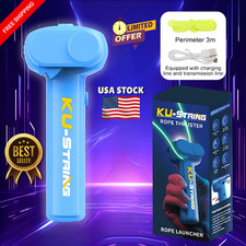 Lasso String Shooter Loop Toy Handheld Zip Rope Launcher Propeller Toy Handheld