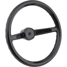 AMF Pedal Car Plastic Steering Wheel, White on The Hot Collector