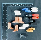 VINTAGE [10] PAIRS KEN DOLL BOOTS / SHOES LOT - L@@K!!!