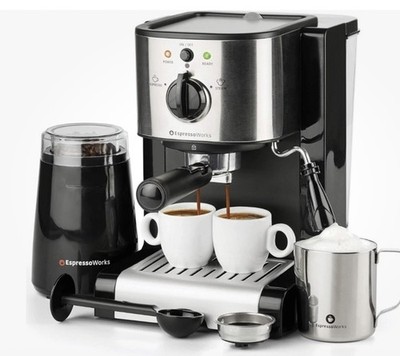 Kaffeemaschine EspressoWorks 7-teiliges All-in-One Barista Bundle Set UVP 249£