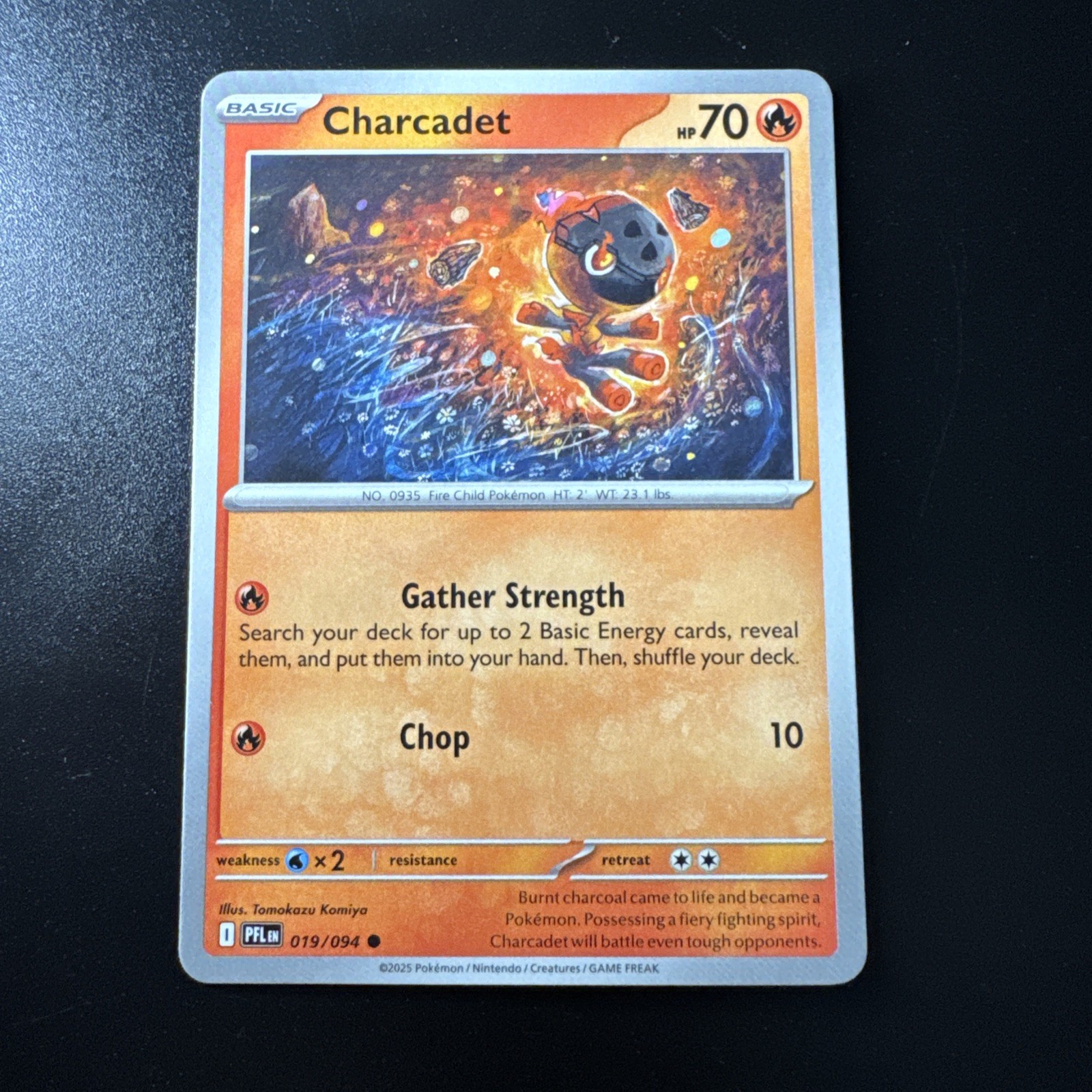 Charcadet 019/094 Me02: Phantasmal Flames Regular