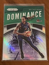 2020 Panini Prizm WNBA - Dominance Brittney Griner #1 Green Mercury NM