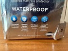 NEW AllerEase Waterproof FULL Polyester Zip Allergy Mattress Protector, Warranty — photo 3