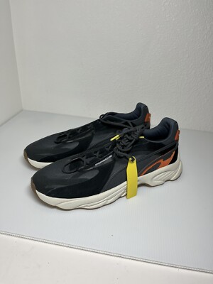 NEW Black Puma PL RS Connect # 306693 01 Porsche 911 Gum Bottom Men's SZ 14