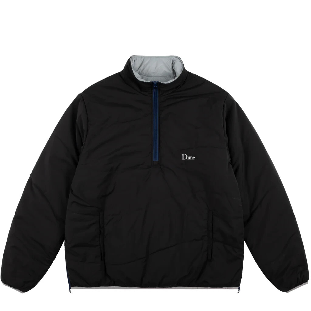 Dime MTL Trail Half Zip Jacket Black Fast Free UK delivery options