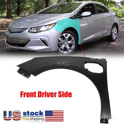 Front Driver Side Fender Direct Replacement For 2016-2019 Chevrolet Volt Primed