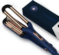 Titanium Deep Waver Iron, Ion Technology, Digital Heat Settings, Auto Off