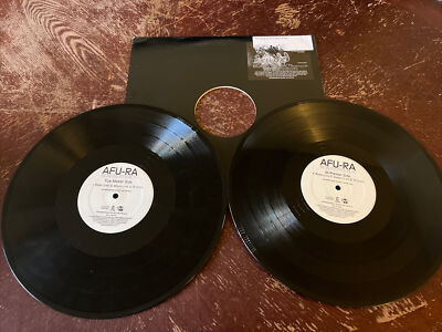 (2x) Afu-Ra - Bigacts Littleacts featuring GZA - 12  Vinyl Promo 2001