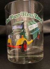 Vintage 1982 The First Hess Truck Classic - 1996 Truck Series Drinking Glass
